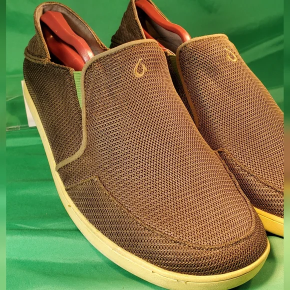 OluKai | Shoes | Olukai Nohea Mesh Brown Slipon Shoes Mens  display picture 1